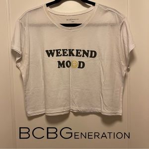 BCBGeneration - crop tee